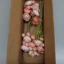 Ling's moment Ranunculus Artificial Flower, Faux Silk Mini Ranunculus Flowers for DIY Bouquet, Bulk Fake Wedding Filler Flowers for Centerpieces Arrangements Bridal Shower Decorations, Blush Pink