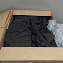 ULTCOVER Patio Curved Sofa Cover Waterproof for 4-6 Seater Outdoor Sectional Furniture Couch 158"(Back Arc Length) / 104"(Front Arc Length) x 32"(Deep), Black