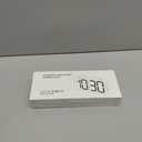 Loud Alarm Clocks for Bedrooms Heavy Sleepers, Plug-in Digital Bedside Clock with Night Light, Large Display, Dual Alarm, Snooze, Dimmable for Kids Teens Boys Girls (Rgb)