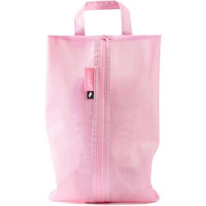 pack all Shoe Bag for Travel, Water-Resistant Shoe Pouch for Gym, Odor-Resistant Soccer Cleats Bag for Sport (Pink, 1-Pack)