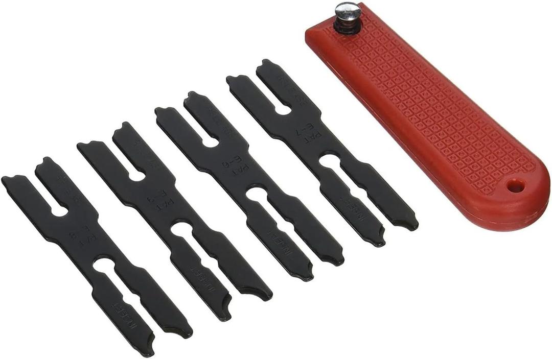 NEIKO 01970A E-Clip Remover & Installer Tool Set | 4 Piece | SAE | 1/4" to 3/8"