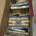 Gr8ware Finger Skateboard Ramp Set, 6 in 1 Plus 11 Buffer Plates Mini Skatepark for Fingerboard, Figure Boarding Skate Park, Fingerboard Skatepark Halfpipe Obstacle Deck for Holiday Party Favors