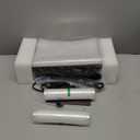 Vacuum Sealer Machine, Mesliese 90Kpa Powerful 6-in-1 Precision Compact Vacuum Food Preservation System with Cutter, 2 Bag Rolls & 5 Pre-cut Bags, Dry&Moist Modes Smart Suction, ETL Listed (Dark Gray)