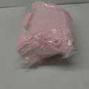 OLANLY Pink Round Rugs for Bedroom - Machine Washable, 3 ft Circle Area Rugs for Living Room, Soft and Fluffy Shaggy Carpet for Teen Girls and Boys, Nursery Rooms, Dorms, Home Decor Aesthetic