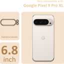 Clear Halloween Phone Case for Google Pixel 9 Pro XL,Black Ghost Pattern Cover Soft Bumper Protective Cute Boys Girls Phone Case for Google Pixel 9 Pro XL-Black Ghost