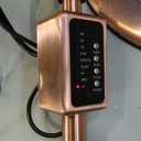 Holmes 16" Copper Digital Metal Stand Fan, 75 Oscillation, 3 Speeds, 4 Blades, 3 Modes, 7.5-Hour Timer, Adjustable Height, 20 Head Tilt, Ideal for Home, Bedroom or Office, Remote Control