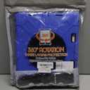 Case for iPad Air 13 Inch M4/M3/M2 (2026/2025/2024): Silicone Shockproof Case with Screen Protector - Stand - Handle - Shoulder Strap - Pen Holder- Blue