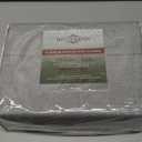 Comfort Spaces Cotton Flannel Sheets Queen Size, Ultra Soft Flannel Sheet Set with 14" Elastic Pocket , Breathable Warm Flannel Bedding, Grey Solid 4 Piece