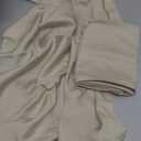 Bamboo Viscose Zippered Pillow Cases Standard Size Set of 2, 400 Thread Count Cooling Pillow Protectors for Hot Sleepers, Luxurious Hotel Quality - Silky, Soft, Breathable (20x26 Inches, Beige)