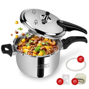 Premium 6.34 Quart Stainless Steel Pressure Cooker, Quality Crafted Kitchen Cookware, Professional Performance, Durable Design for Daily Family Cooking