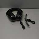 Gtheos 2.4GHz Wireless Gaming Headset for PS5, PS4 Fortnite & Call of Duty/FPS Gamers, PC, Nintendo Switch, Bluetooth 5.3 Gaming Headphones with Mic, Stereo Sound, Red Light -Black