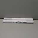 2 x Window Privacy Film with Installation Tools,Frosted Glass Window Film,Heat Blocking Static Clings Reusable Frosting Window Film for Bathroom Home Office,17.5 Inch X 6.5 Feet