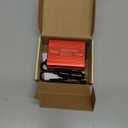 FOVAL 150W Car Power Inverter 12V DC to 110V AC Converter Vehicle Adapter Plug Outlet with 3.1A Dual USB Car Charger for Laptop Computer (Classic Red)