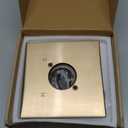 Replacement for Delta 13/14 Series Shower Valve Trim Kit, Brushed Gold Shower Handle Set for Delta R10000 Valve, (Cartridge and Valves Not Included), Champagne Bronze