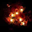 2 Plug in Bee String Lights, 33Ft 100 Led Bee Shape Fairy