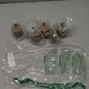 Maricome 2 Inch Wood Furniture Feet Set of 4 Predrilled M8 Bolt Mini Small Replacement Legs for Ottoman Dresser Chair Short Solid Column Modern