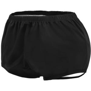 Adult Diaper Covers Waterproof, Reusable Plastic Rubber Pants for Incontinence, Leak Proof Protective Underwear Overnight (Black, 4XL)