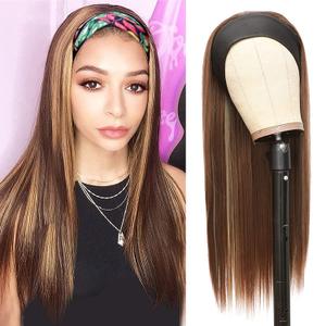 G&T Wig Headband Wigs for Women Long Straight Honey Blonde Highlights Wig Silky Straight Heat Resistant Wigs for Daily Party Use(24inch) G&T Wig Headband Wigs for Women Long Straight Honey Blonde Highlights Wig Silky Straight Heat Resistant Wigs for Daily Party Use(24inch)