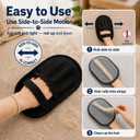 Pet Hair Remover Glove 2-Pack for Couch, Carpet, Bed & Clothing, Reusable Electrostatic Tool for Cat & Dog Hair