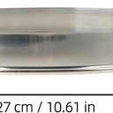 Homoyoyo 12in Stainless Steel Pizza Baking Ring - for Cheesecakes - Muffins and Pies