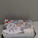 Face Down Pillow for Massage Table, Massage Headrest for Bed, Stomach Sleeping Pillow with Face Cradle Pad, BBL Pillow After Surgery Post Eye Surgery Recovery, Massage Pillow with Removable Cover Grey (Gray)