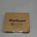 Kwikset Halifax Entry Door Handle with Lock and Key, Secure Keyed Reversible Lever Exterior, For Front Entrance and Bedrooms, Satin Nickel, Pick Resistant Smartkey Rekey Security and Microban (1 Pack)