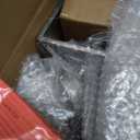 Brushed Nickel Lantern Pendant Light Fixture Pendant Lights for Kitchen Island with Clear Glass Shade, Adjustable Height Rods Pendant Lighting for Dining Room Kitchen Foyer Hallway (6.69 inch)