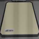 SNOWCLAD Stainless Steel Cutting Board, Double Sided Steel Cutting Boards For Kitchen, Stainless Steel/Wheat Straw Pp Large Board For Meat, Non Toxic Chopping, 16 * 11 Inch, Dishwasher Safe