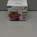 Baby Music Shake Dancing Ball Toy,Developmental Bumpy Ball Sensory Soft Toys,Easy to Grasp Bumps Help Develop Motor Skills (Simple Patterns Red)