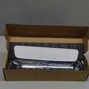 Youxmoto LED 3rd Brake Light Third Brake Light High Mount Stop Light Rear Tail Light Fit for Dodge Ram 2009-2017 1500 2010-2017 2500 3500 55372082AD 55372082AC Chrome Housing Clear Lens