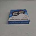 CZS 10 Inch Unbreakable Wired Trimmer Blade, Steel Wire Cutter Trimmer Head, Wire Rotary Brush Weed Trimmer Head, Weed Eater Head with Adapter Kit for Moss Grass Rust Removal