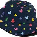 Funny Duck Bucket Hat Fisherman Hat Beach Travel Sun Hat Outdoor Cap for Unisex Men Women