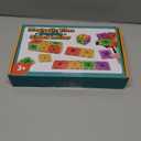 Magnetic Tiles Letters Toys, Alphabet Learning Toys for Toddlers 1-3 2-4 4-8, Classroom Must Have 48PCS Construction Toy, Toddler Games for Preschool Kids Spelling, Learning, Building, Educational Toy