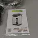 NutriChef Hot Water Urn Pot 3.38 QT, Insulated Stainless Steel Hot Water Dispenser & Boiler, Auto & Manual Dispense, Safety Lock, Electric Kettle