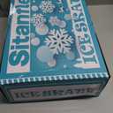 Snowflake Girls Ice Skates for Kids | Adjustable Kids Ice Skates for Girls Boys | Beginner Ice Skating Shoes for Outdoor and Rink | Warm Comfortable Lining and Reinforced Ankle Support, Size: Medium - Big Kids(1-4 US)