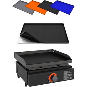 KITCHEN PERFECTION 17" Premium Silicone Griddle Cover Mat for Blackstone Griddle 17 Inch - Hermetic Protection from Rust & Debris All Year, Fits All Blackstone 17 Inch Models - Food Grade Silicone