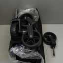 NWH Collapsible Wagon, 180L & 360lbs Folding Wagons Carts with Wheels Foldable, Heavy Duty Utility Cart with All-Terrain Wheels for Beach Outdoor Grocery Camping Garden