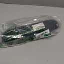 HMZ Full Length Padded Armrest Black 10-1/4" Long Wheelchair and Transport Chair arm Cushions, Black (1 Pair) Compatible with All Brands(10-1/4")