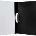 Amazon Basics Report Covers with Clip, Clear Front Presentation Folders, 9 x 10.5 inches, Grey, Pack of 10
