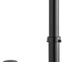 Artiwell 1-1/2" Black Tubular Bath Drain Kit with Tip-Toe Bath Drain Stopper, Touch-Toe Tub Drain, Tip Toe Bathtub Drain Waste and Overflow with Plug and Bathtub Overflow Drain Cover, Matte Black
