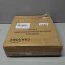 C&AHOME Cube Storage Organizer, 6-Cube Shelves Units, Closet Cabinet, DIY Plastic Modular Book Shelf, Ideal for Bedroom, Living Room, Office, 36.6" L x 12.4" W x 36.6" H Translucent White SBTM3506A