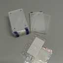 12 Packs Acrylic Fridge Magnetic Picture Frame Magnetic Polaroid Frames for Photos Instax Mini Frame Clear 2.36 x 3.54 Inch