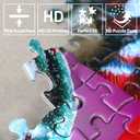 1000 Piece Stained Glass Cross Jigsaw Puzzle for Adults | Challenging & Colorful Design | Perfect for Family Game Nights & Thoughtful Gifts