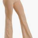 Women's High Waist Stretchy Bootcut Yoga Pants Casual Flare Leggings Workout Bootleg Pants Size S