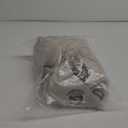 NICETOWN Light Filtering Linen Curtains 84 inch Long 1Panels Set, Grommet Privacy Added Light Filtering Flax Semi Sheer Rustic Window Drapes for Bedroom/Living Room, Taupe, W52 x L84