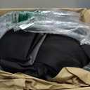 BDK PolyPro Car Seat Covers Full Set in Charcoal on Black Front and Rear Split Bench for Cars, Easy to Install Cover Set, Accessories Auto Trucks Van SUV