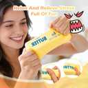 New Butter Squishy Slow Rising Stress Relief Toy, Realistic Butter Stick Squeeze Toy, Soft PU Foam Fidget Toy for Anxiety & Sensory Relief, Cute Desk Decor for Kids & Adults, Office & School(1PCS)