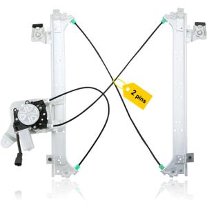 Rear Right Passenger Side Power Window Regulator W/Motor Assembly Compatible with Chevrolet GMC Cadillac Models, Silverado Suburban Avalanche Sierra Yukon XL 1500 2500 Escalade ESV EXT Replace 741-579