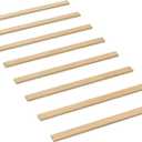 CC KITS Bed Slats for Twin, Full, Queen & King Sizes - Bed Slat Under Mattress Support - Bunkie Board - Box Spring & Mattress Platform Foundation Replacement - Set of 8 Slats (Twin - 39")