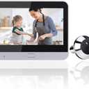 Digital Door Peephole, Digital LCD Security Camera 1080P with 4.3 inch Monitor, 120 Degree Peephole Viewer, IR NightVision, Motion Detection, Type C